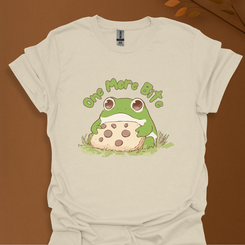 One More Bite Frog Cookie T-Shirt