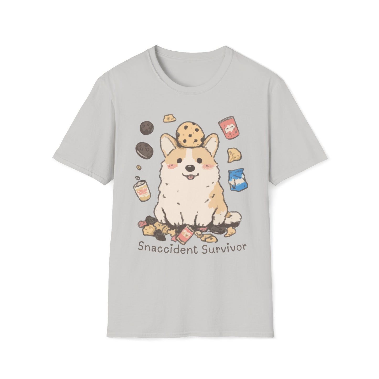 Corgi Snaccident Survivor T-Shirt