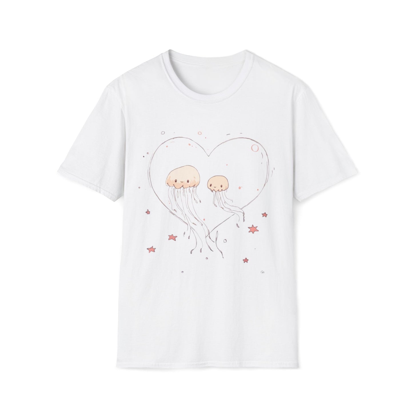 Jellyfish Heart Glow T-Shirt