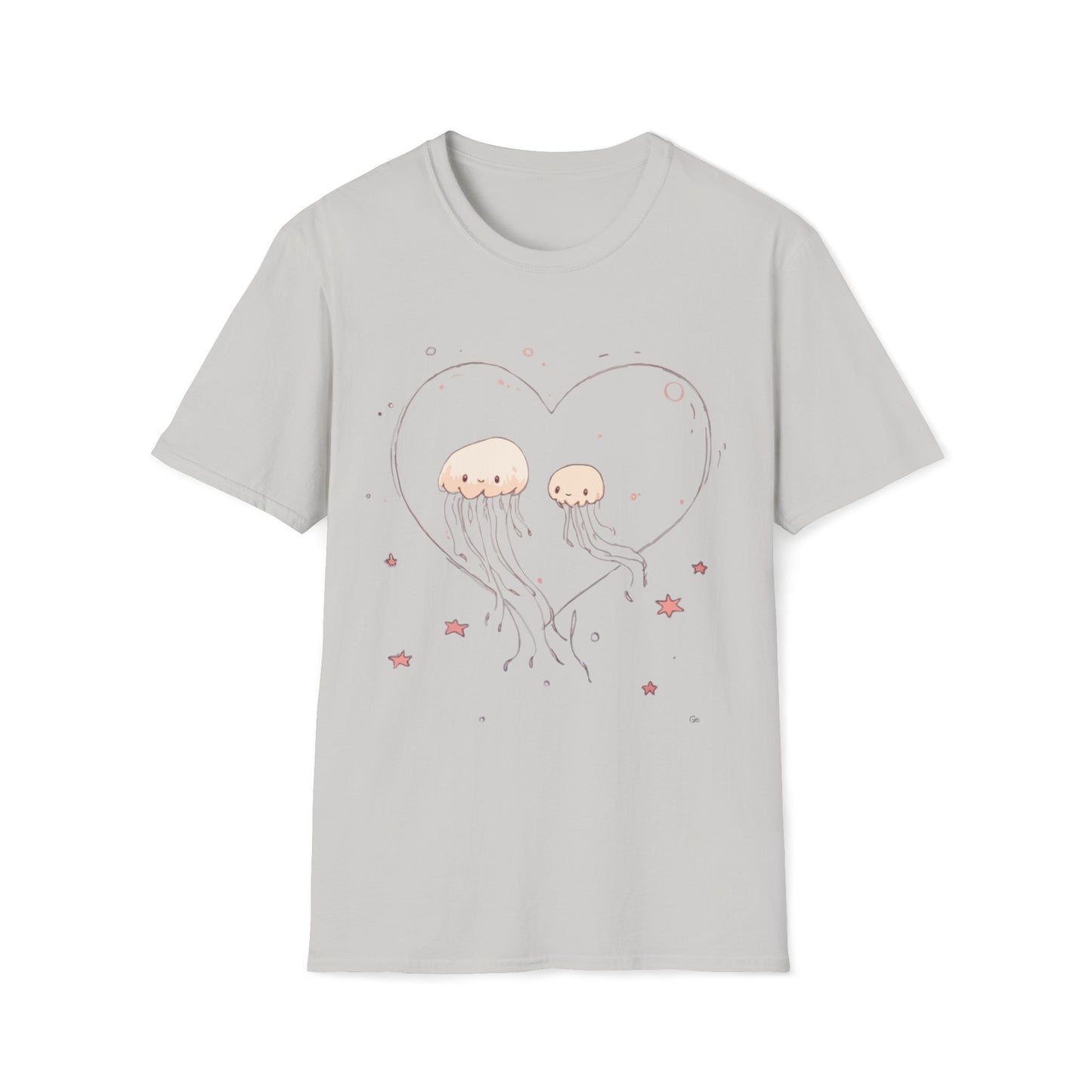 Jellyfish Heart Glow T-Shirt