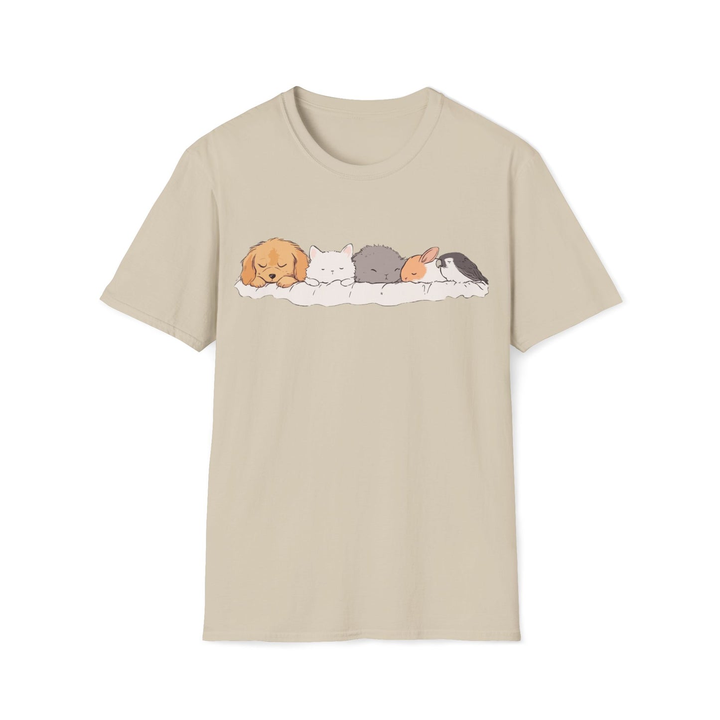 Nap Pack – Cute Sleeping Animals T-Shirt
