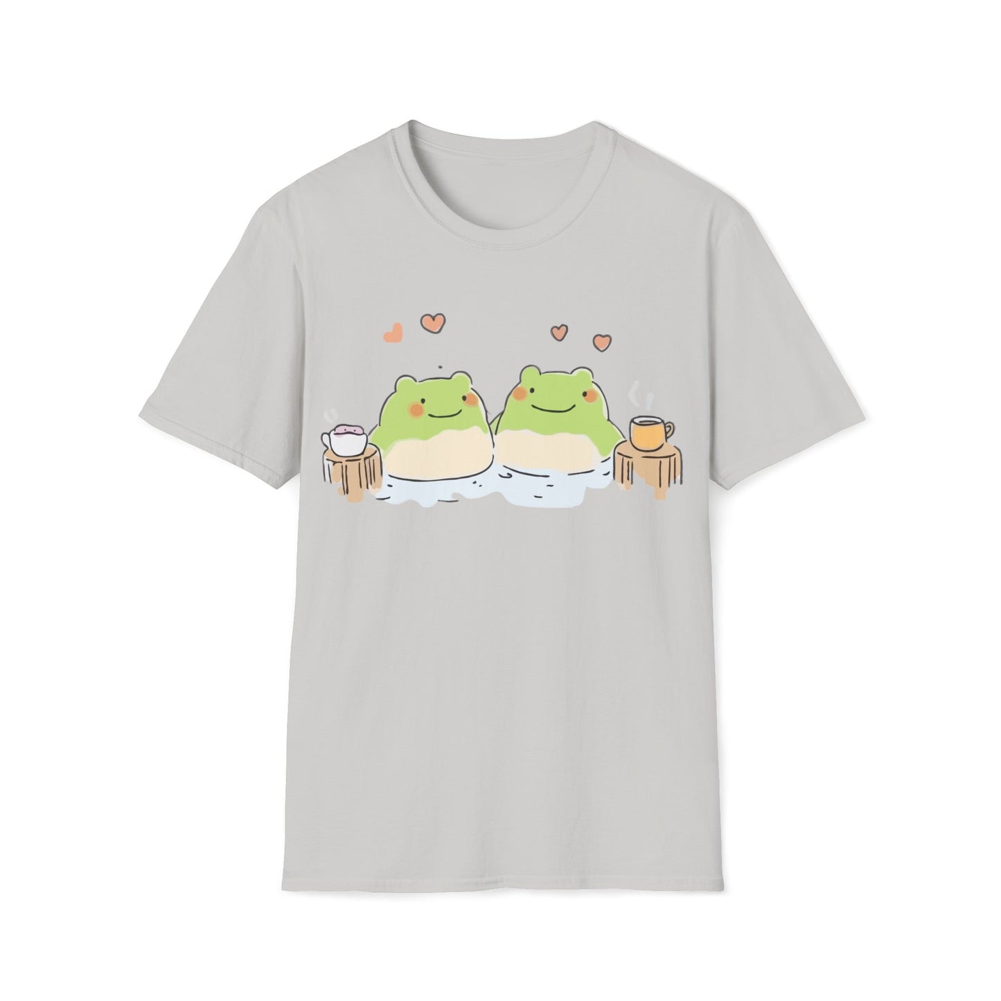Cute Hot Spring Frogs T-Shirt