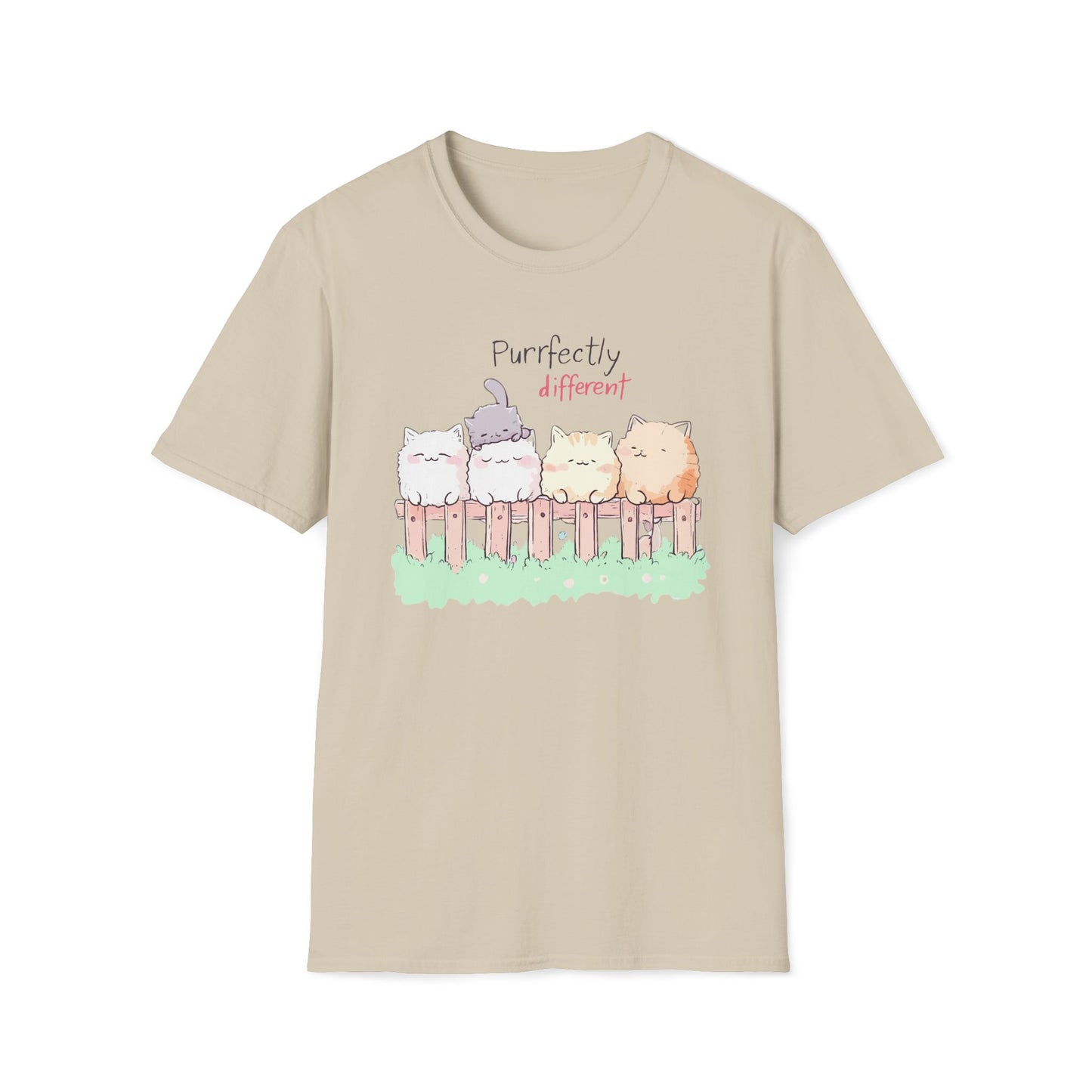 Purrfectly Different T-Shirt