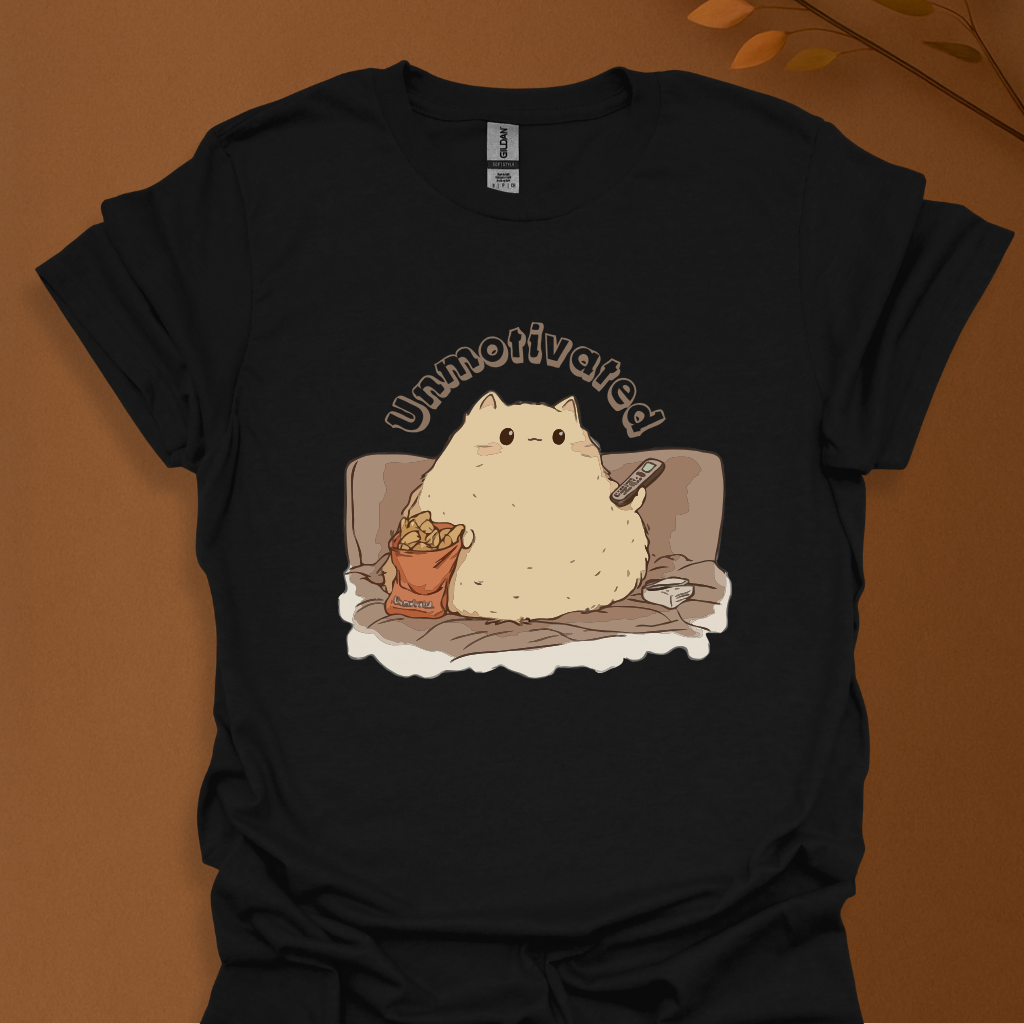 Unmotivated Cat T-Shirt