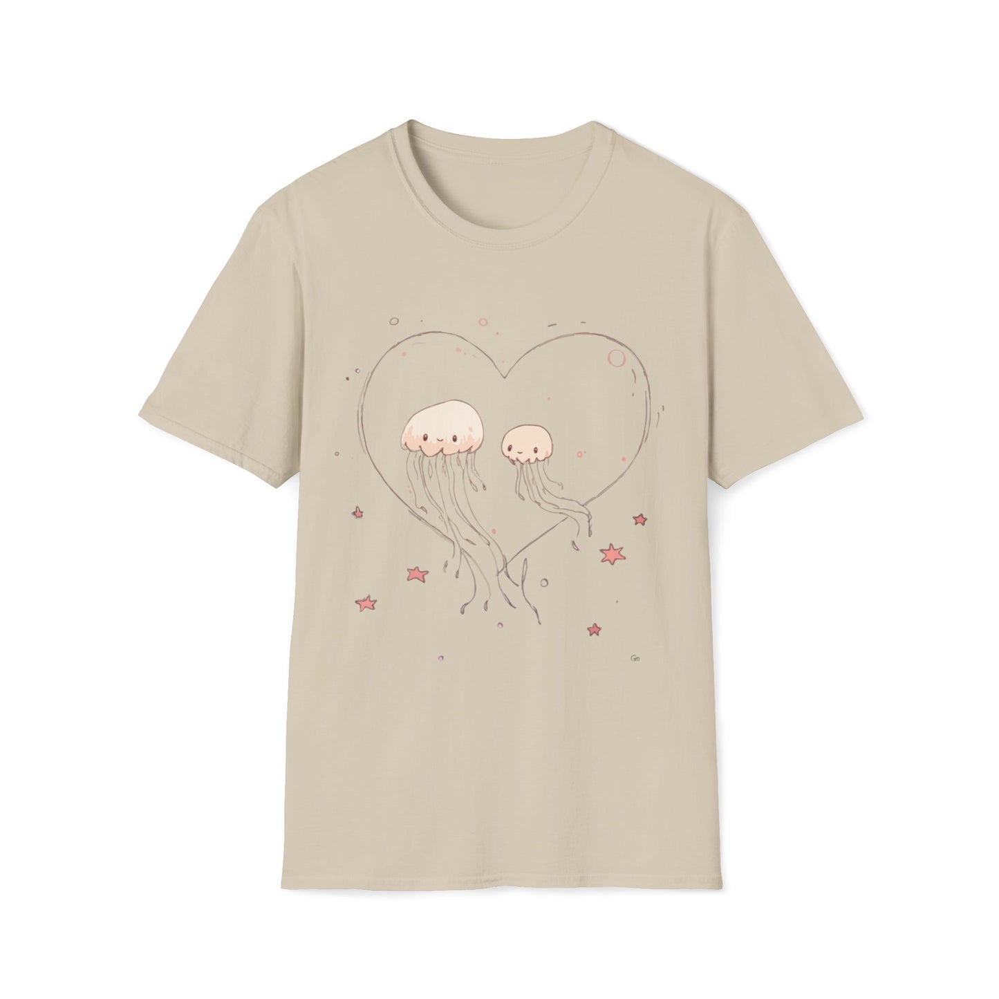 Jellyfish Heart Glow T-Shirt