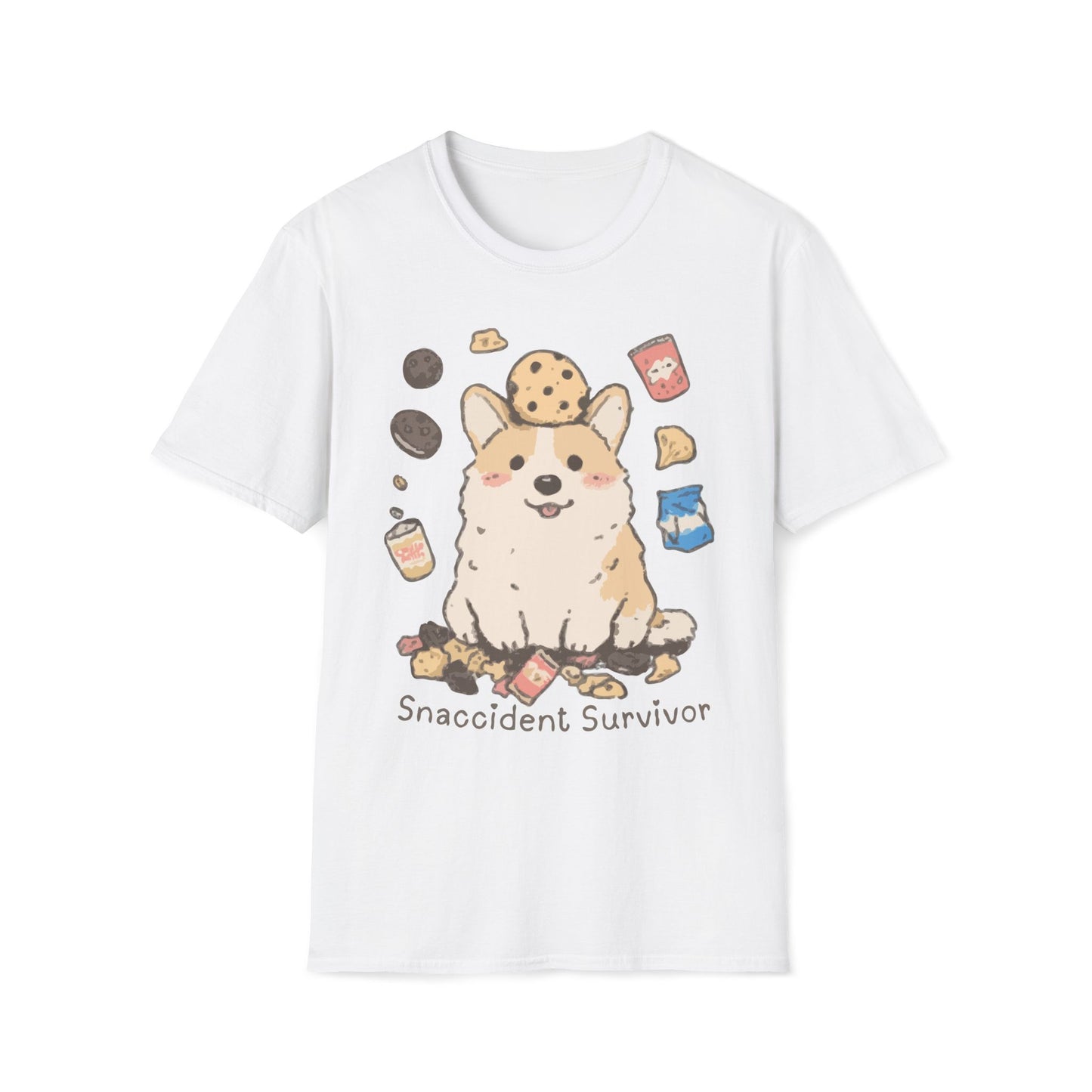 Corgi Snaccident Survivor T-Shirt