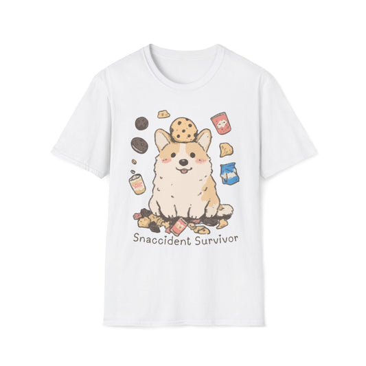 Corgi Snaccident Survivor T-Shirt