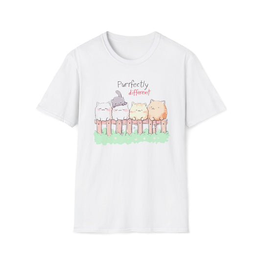 Purrfectly Different T-Shirt