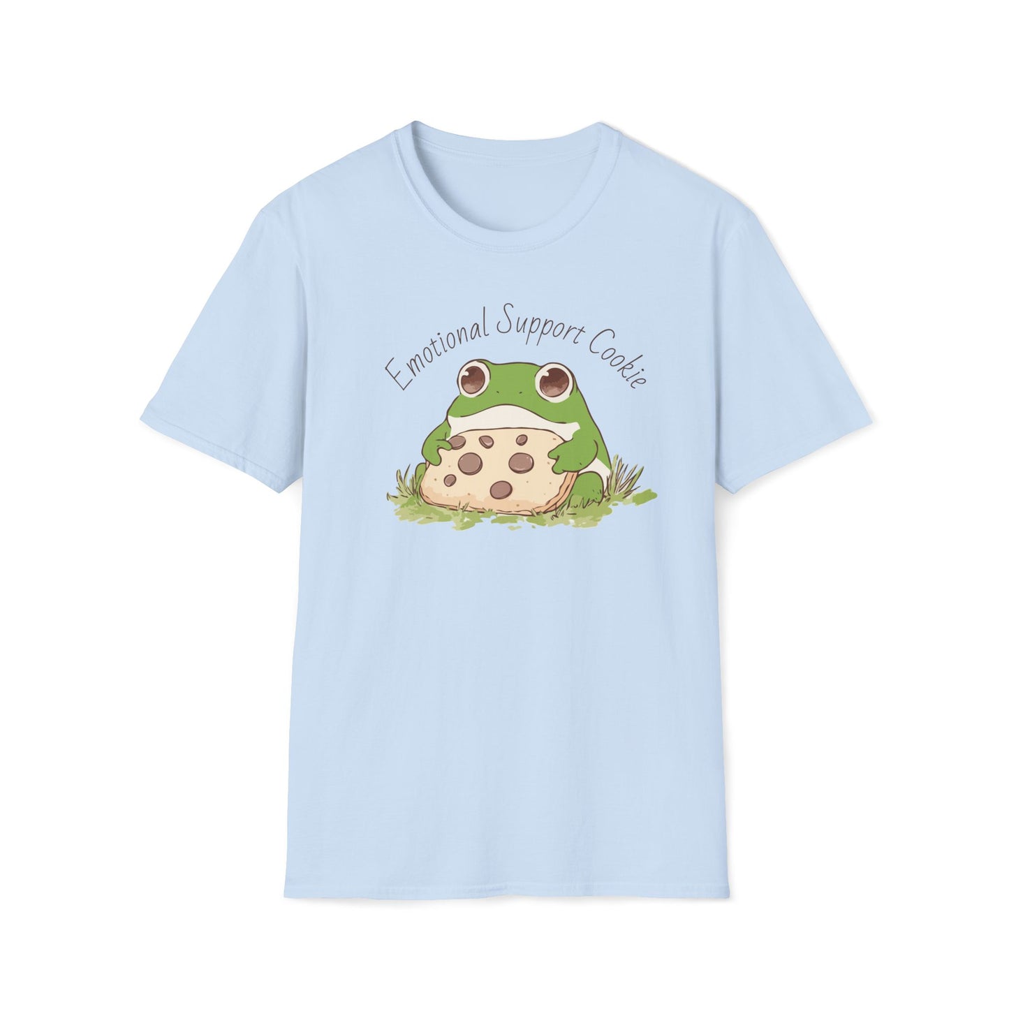 Emotional Support Cookie Frog T-Shirt