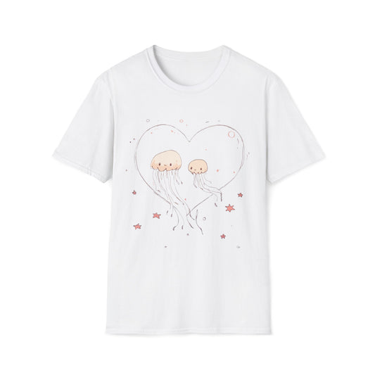 Jellyfish Heart Glow T-Shirt