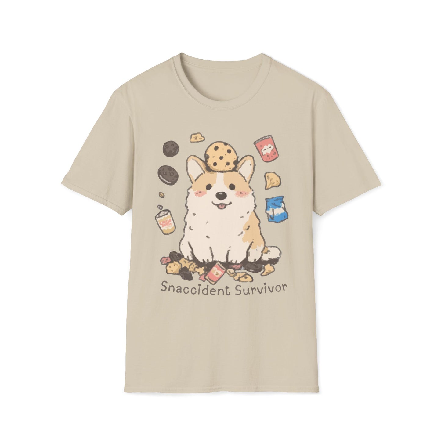 Corgi Snaccident Survivor T-Shirt