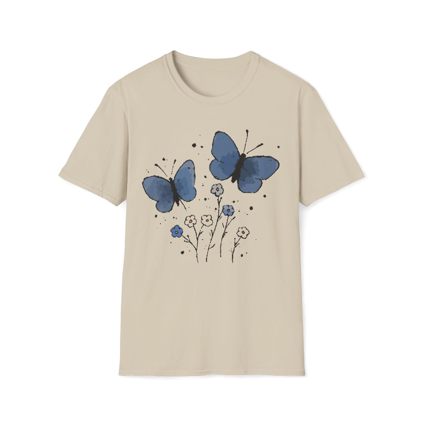 Floral Butterfly T-Shirt