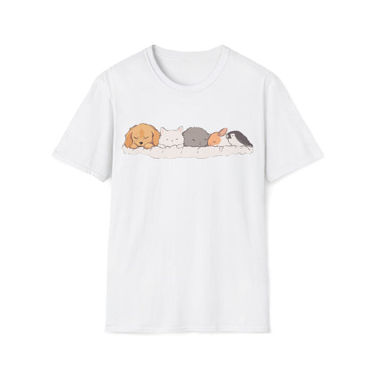 Nap Pack – Cute Sleeping Animals T-Shirt