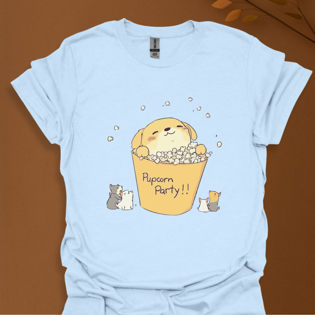 Pupcorn Party T-Shirt