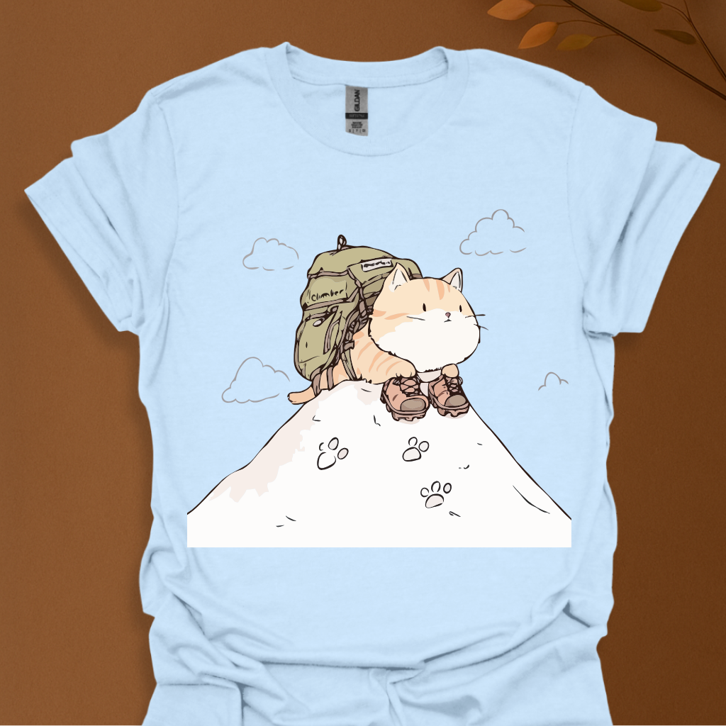 Meowntain Climber – Adventure Cat T-Shirt