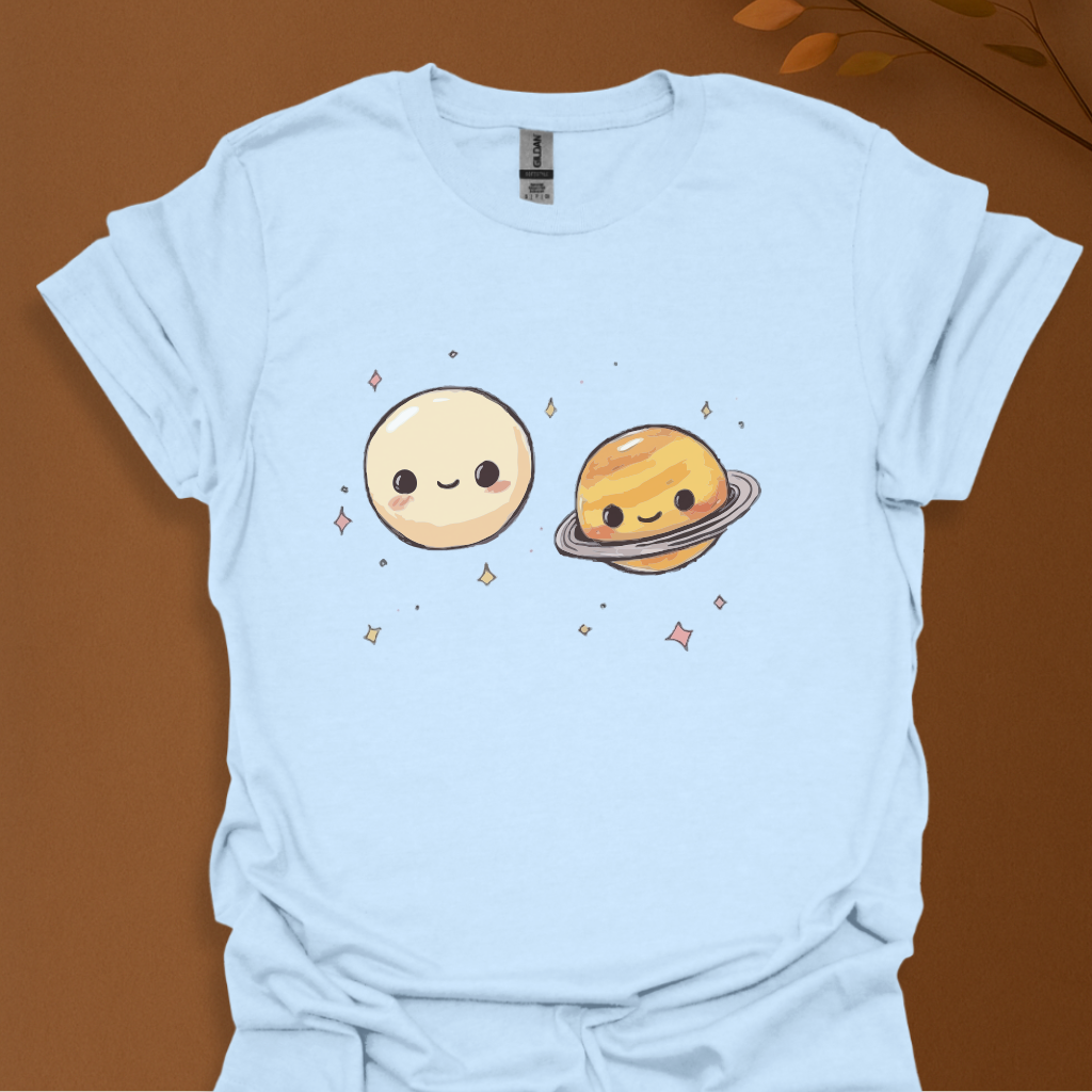 Kawaii Planet Pair T-Shirt