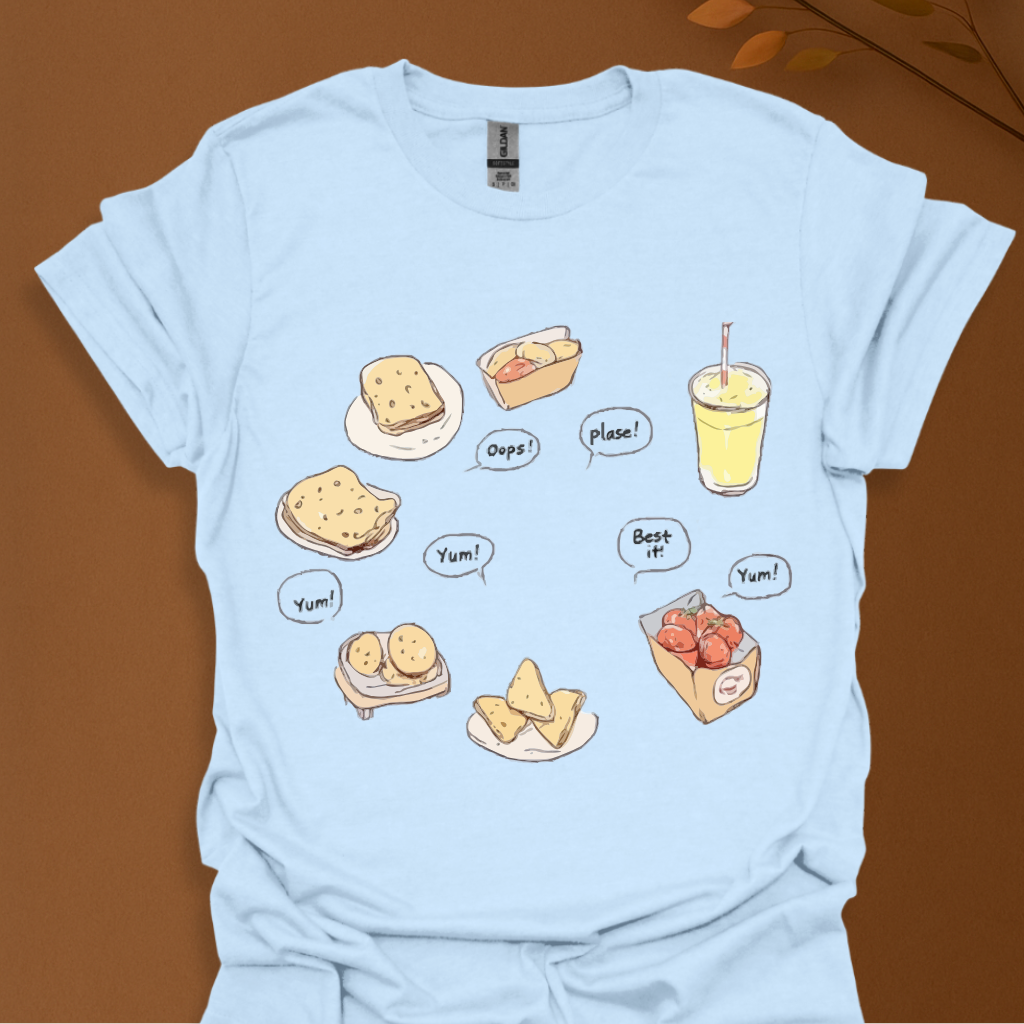Snack Talk Cute Food T-Shirt