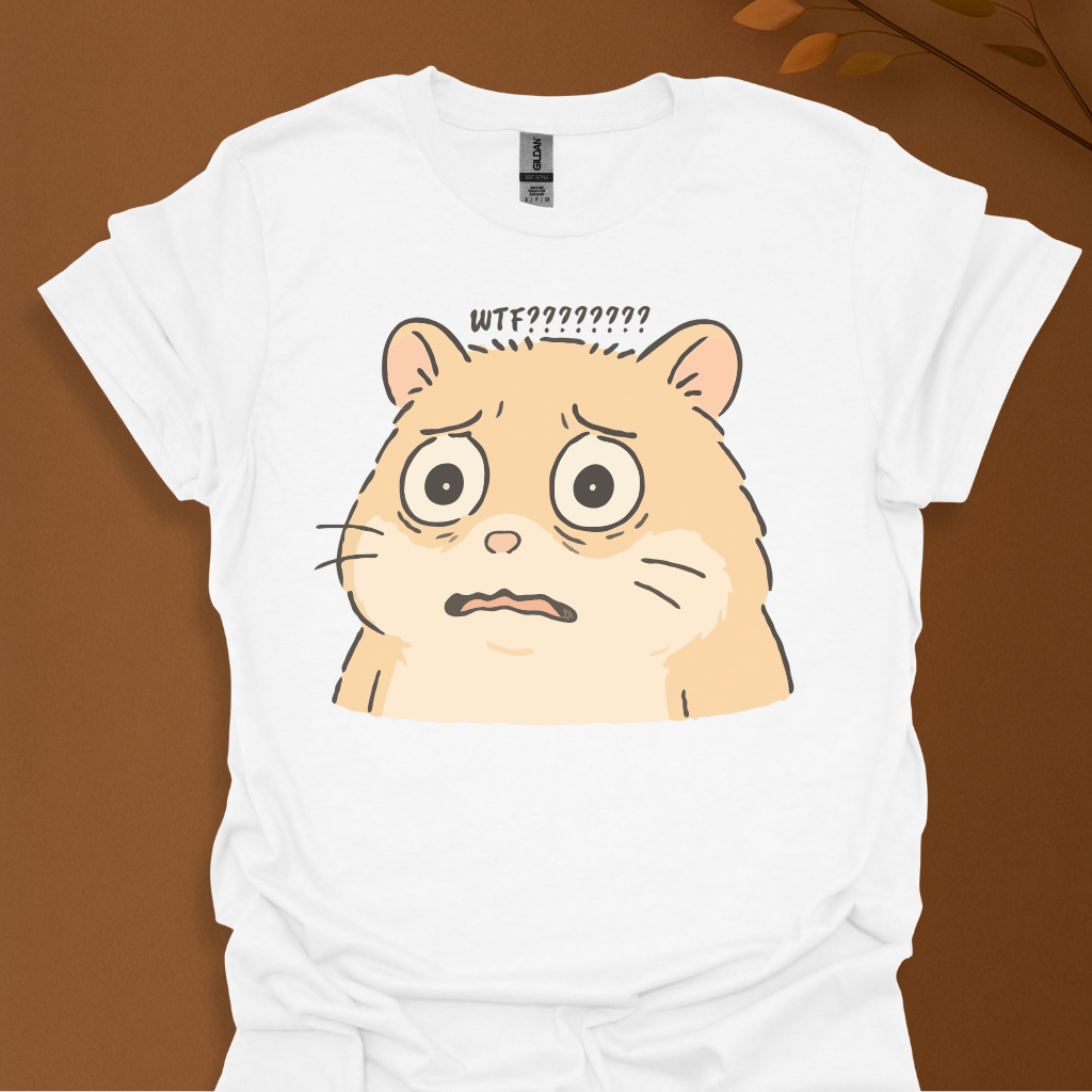 WTF Hamster Reaction T-Shirt
