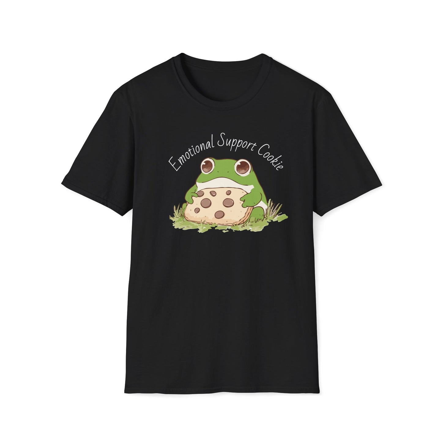 Emotional Support Cookie Frog T-Shirt