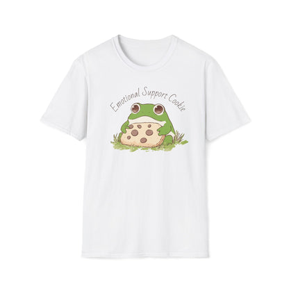 Emotional Support Cookie Frog T-Shirt