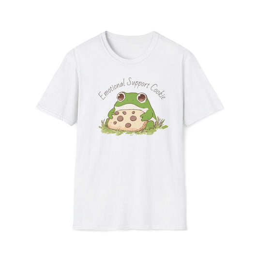 Emotional Support Cookie Frog T-Shirt