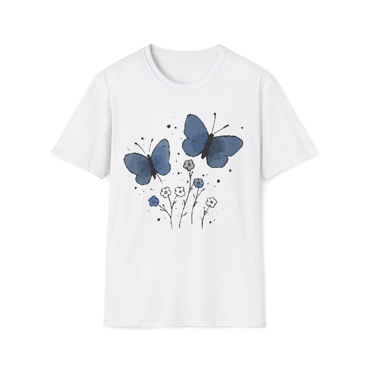 Floral Butterfly T-Shirt