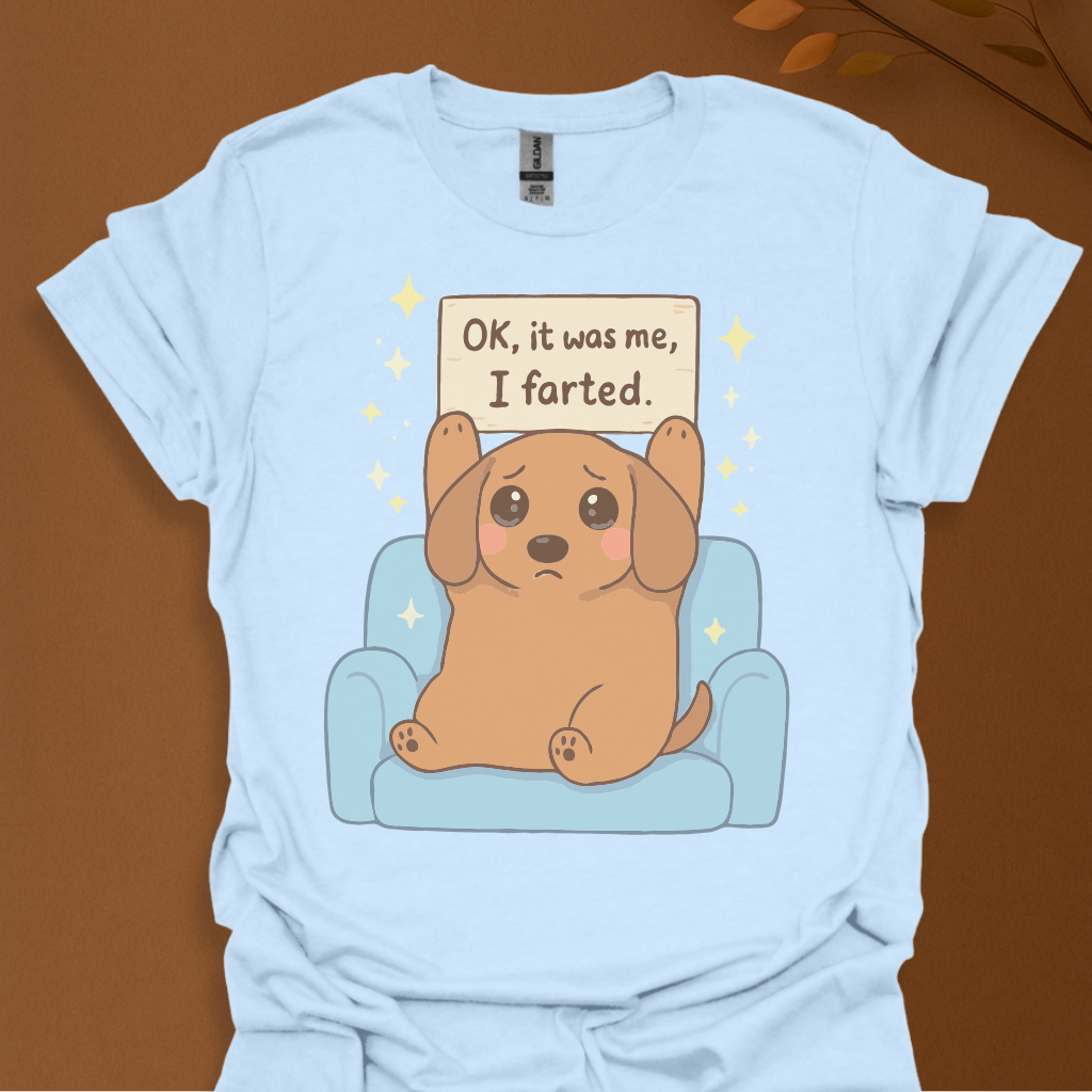 I Farted Dog Confession T-Shirt