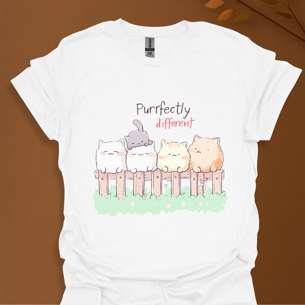 Purrfectly Different T-Shirt