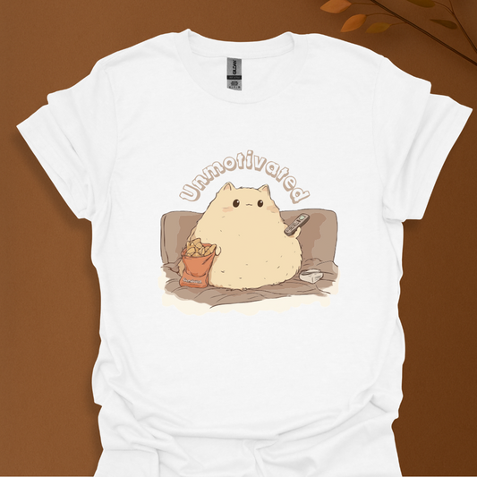 Unmotivated Cat T-Shirt