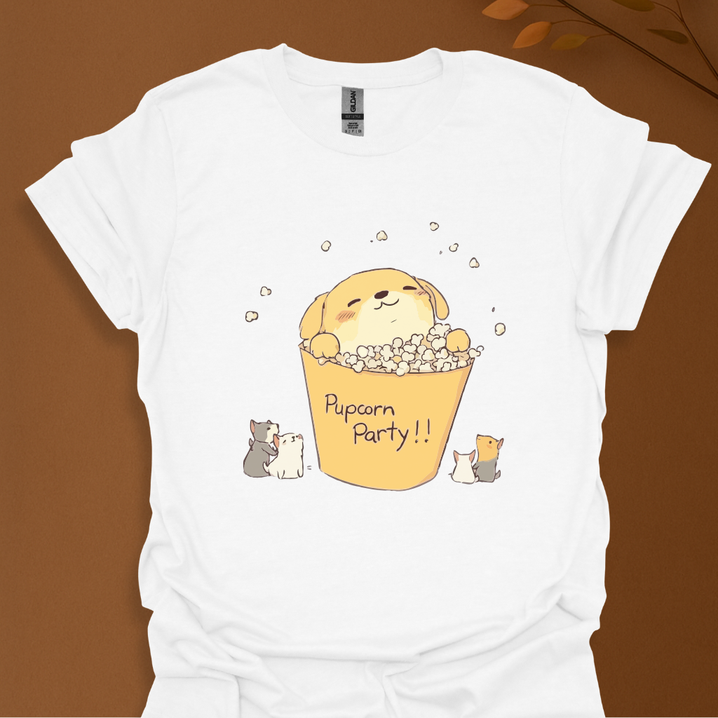 Pupcorn Party T-Shirt