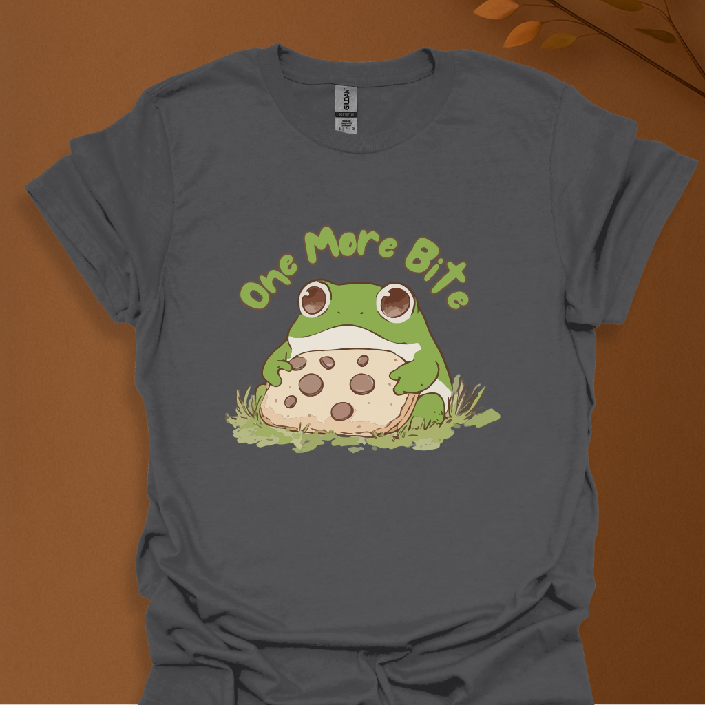 One More Bite Frog Cookie T-Shirt