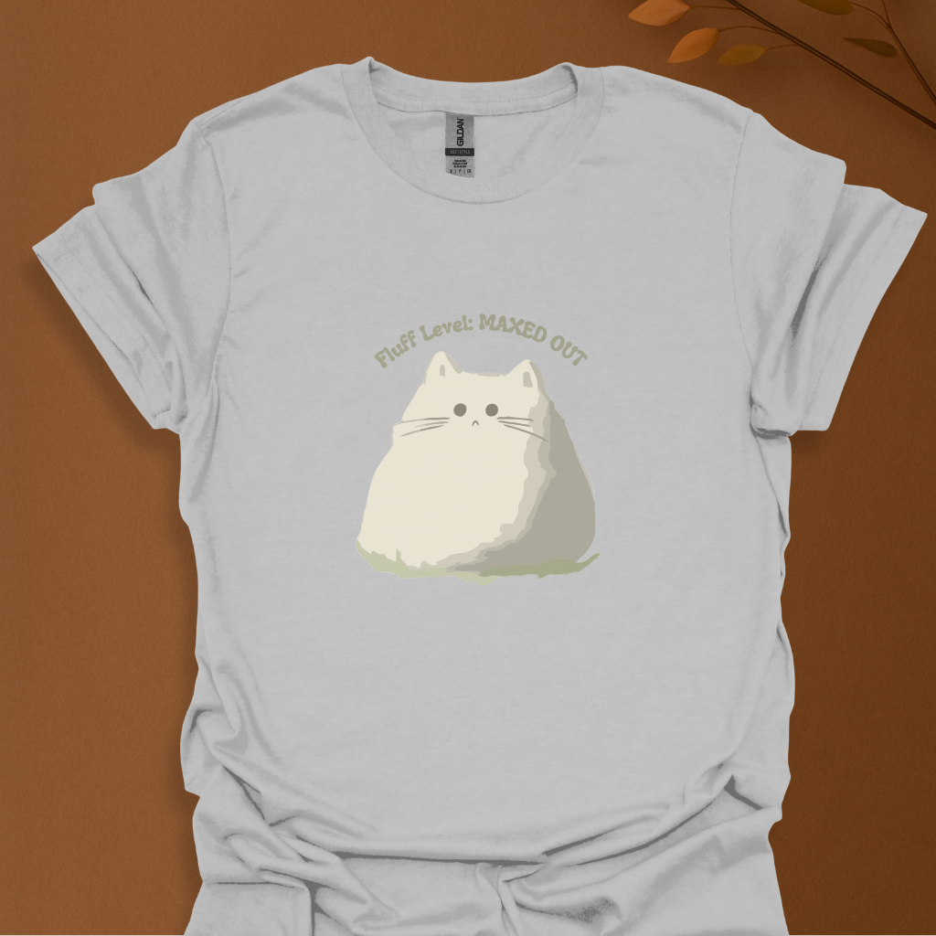 Fluff Level Maxed Out Cat T-Shirt