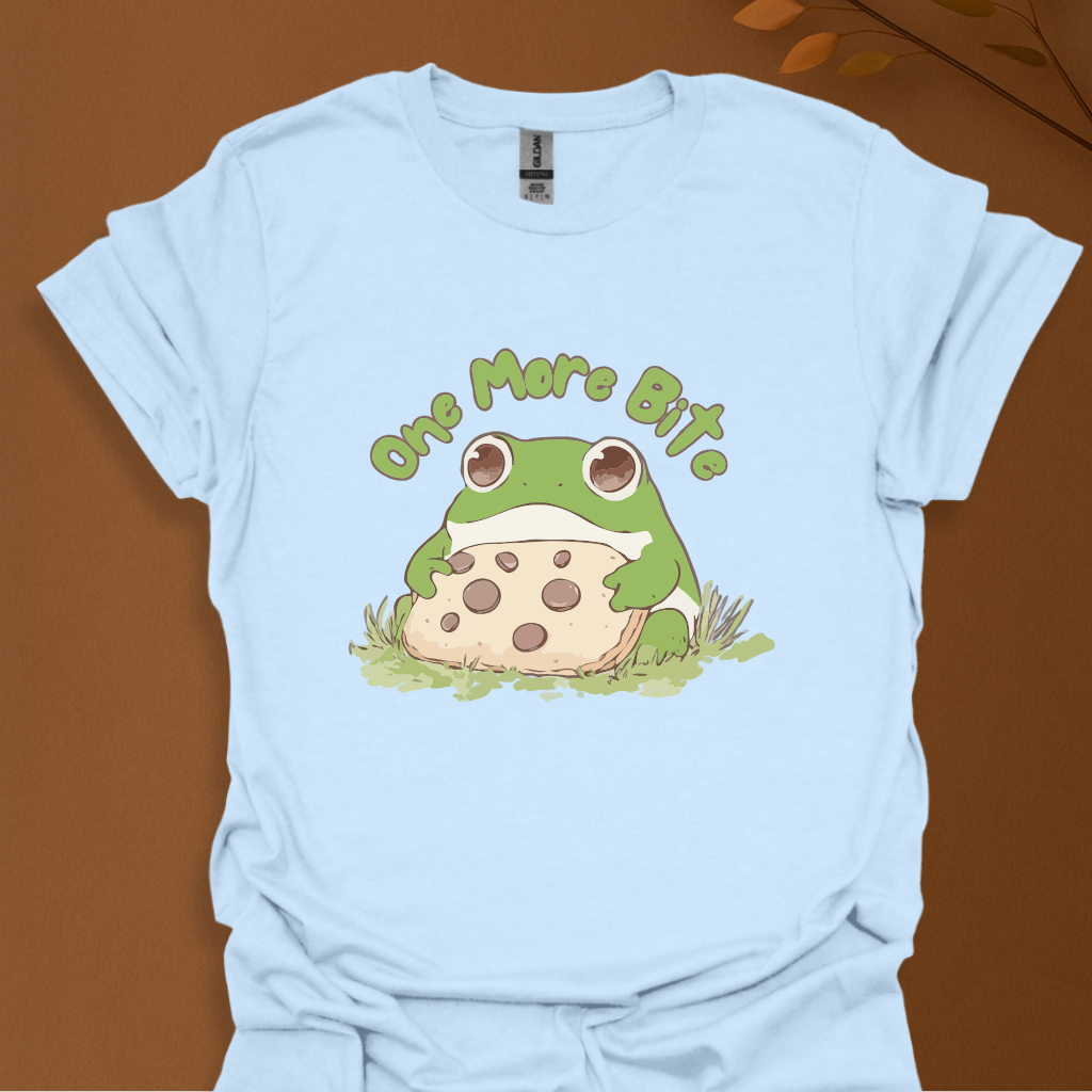 One More Bite Frog Cookie T-Shirt