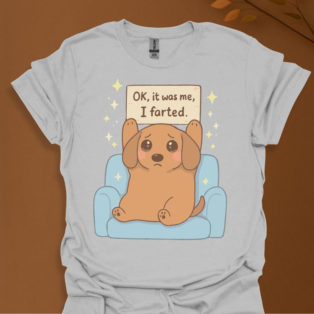 I Farted Dog Confession T-Shirt