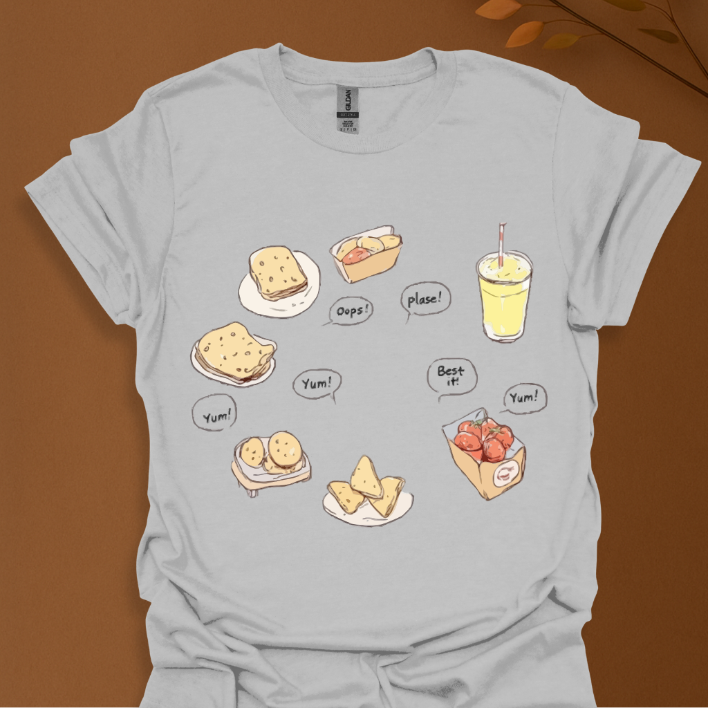 Snack Talk Cute Food T-Shirt