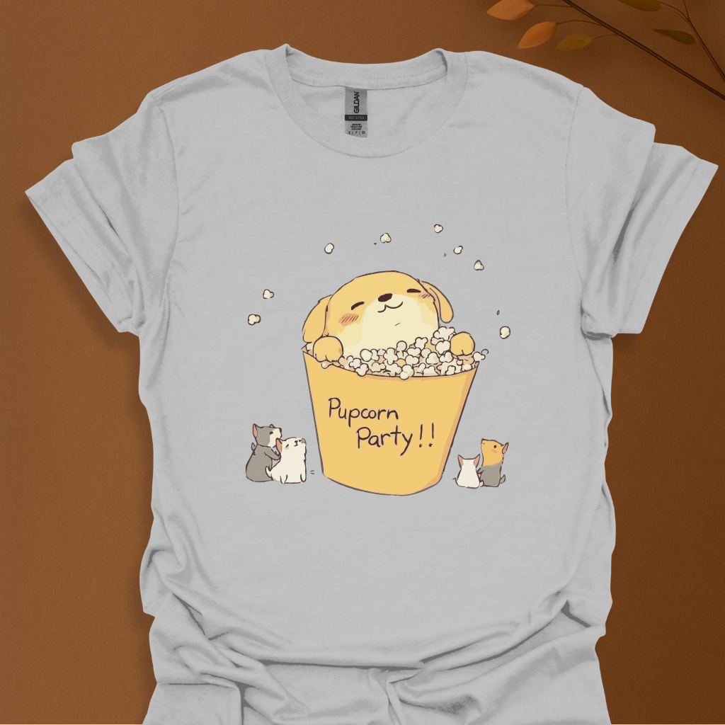 Pupcorn Party T-Shirt