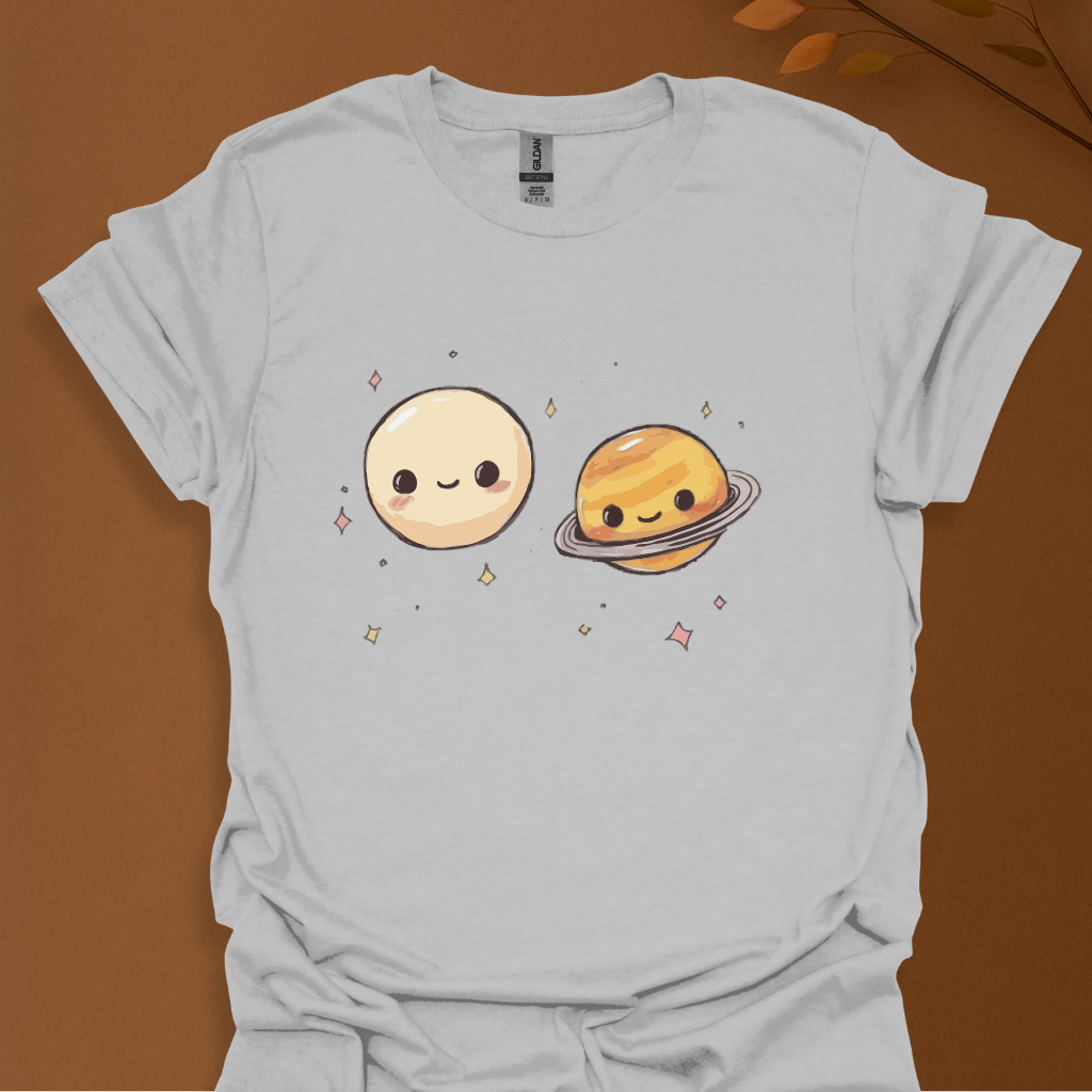 Kawaii Planet Pair T-Shirt