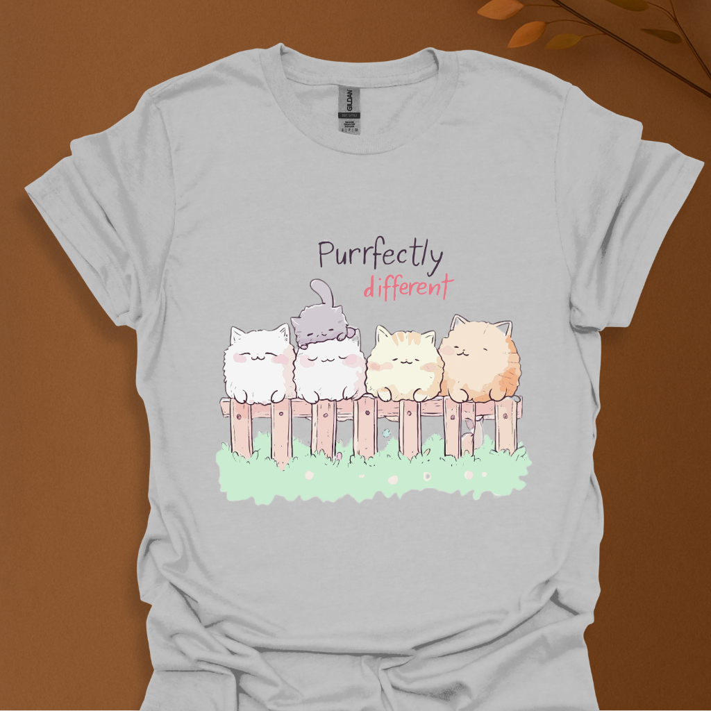 Purrfectly Different T-Shirt