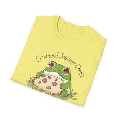 Emotional Support Cookie Frog T-Shirt