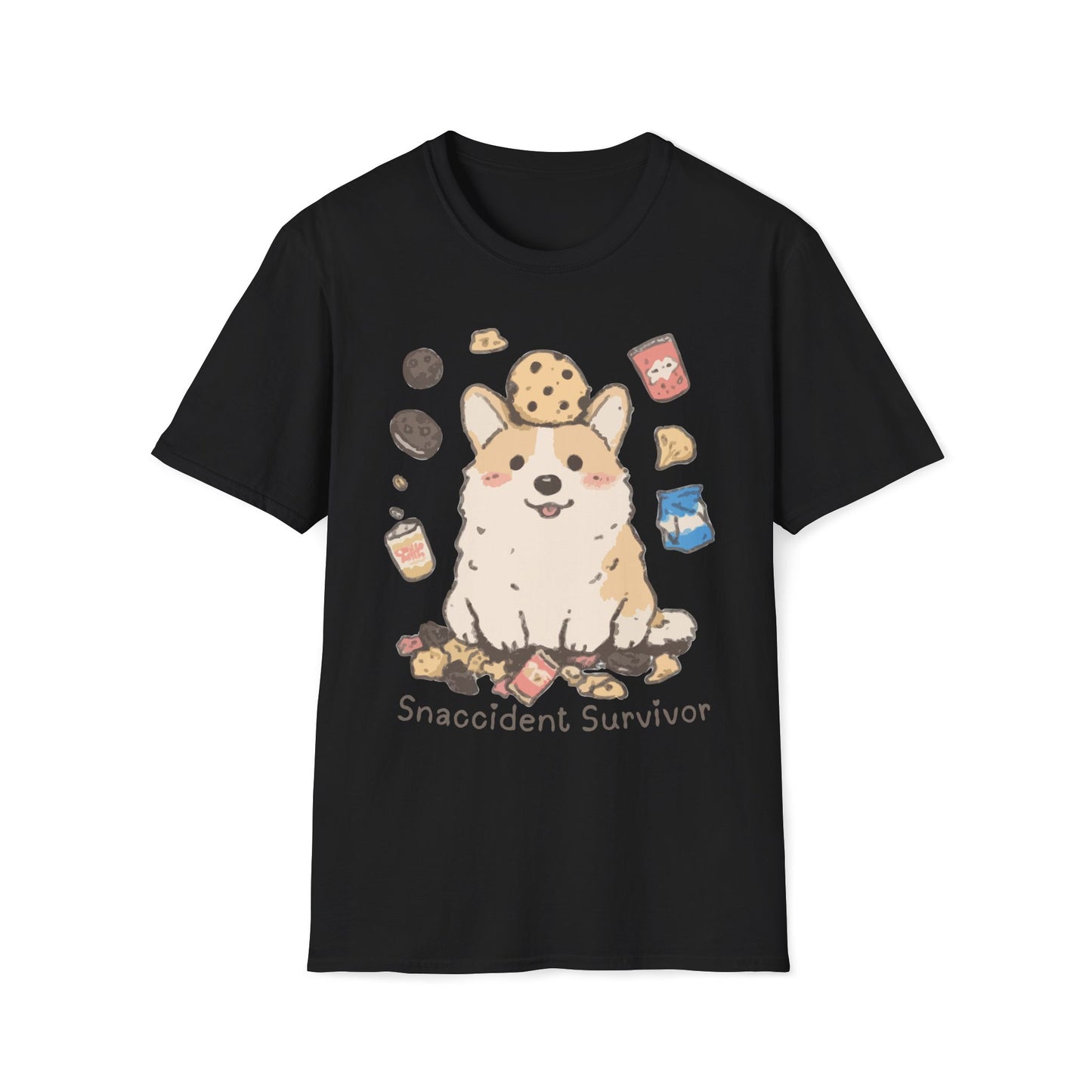 Corgi Snaccident Survivor T-Shirt