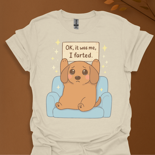 I Farted Dog Confession T-Shirt