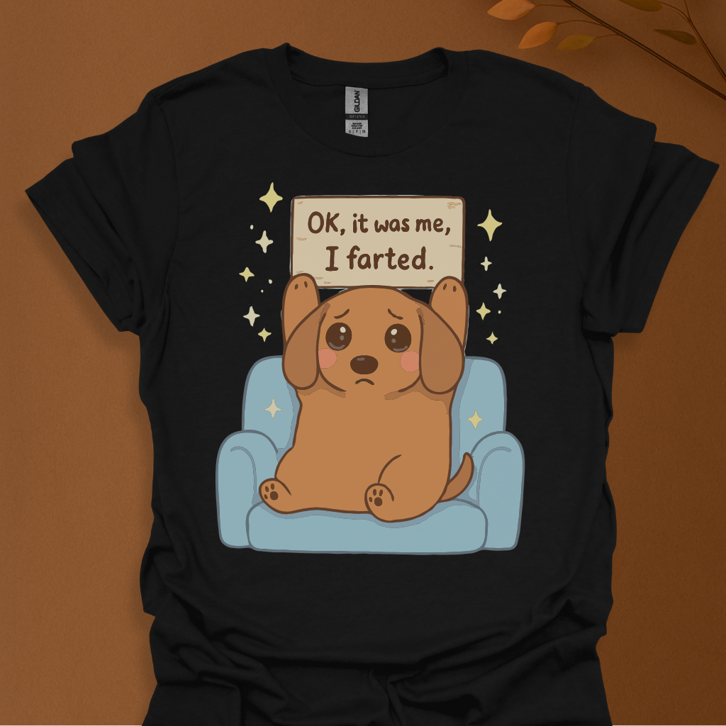 I Farted Dog Confession T-Shirt