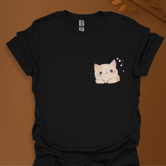 Tiny Meow – Minimalist Cute Cat T-Shirt