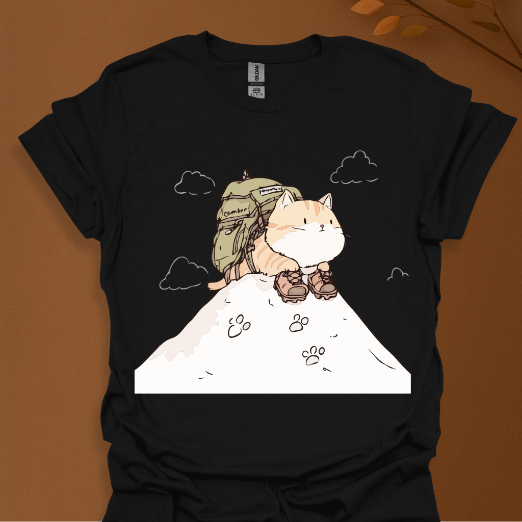 Meowntain Climber – Adventure Cat T-Shirt