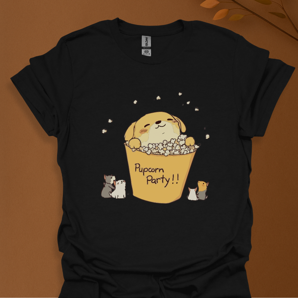 Pupcorn Party T-Shirt