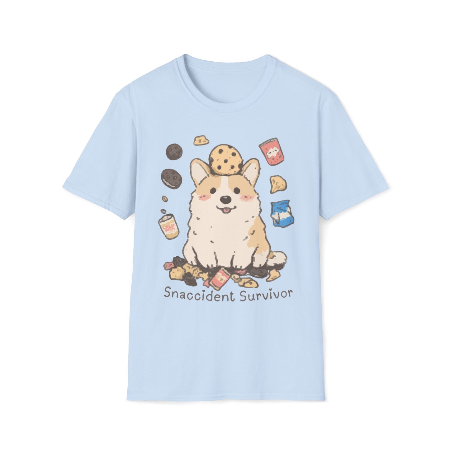 Corgi Snaccident Survivor T-Shirt