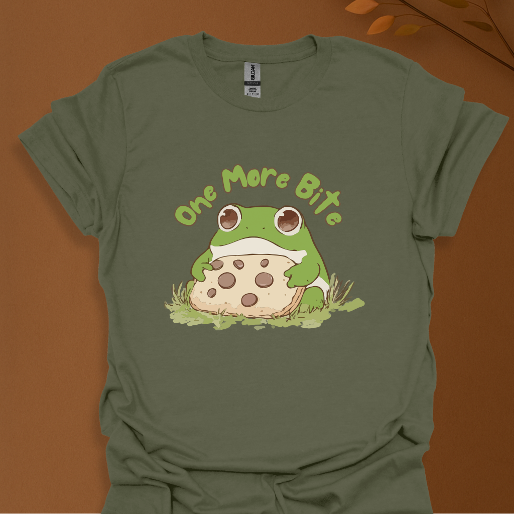 One More Bite Frog Cookie T-Shirt