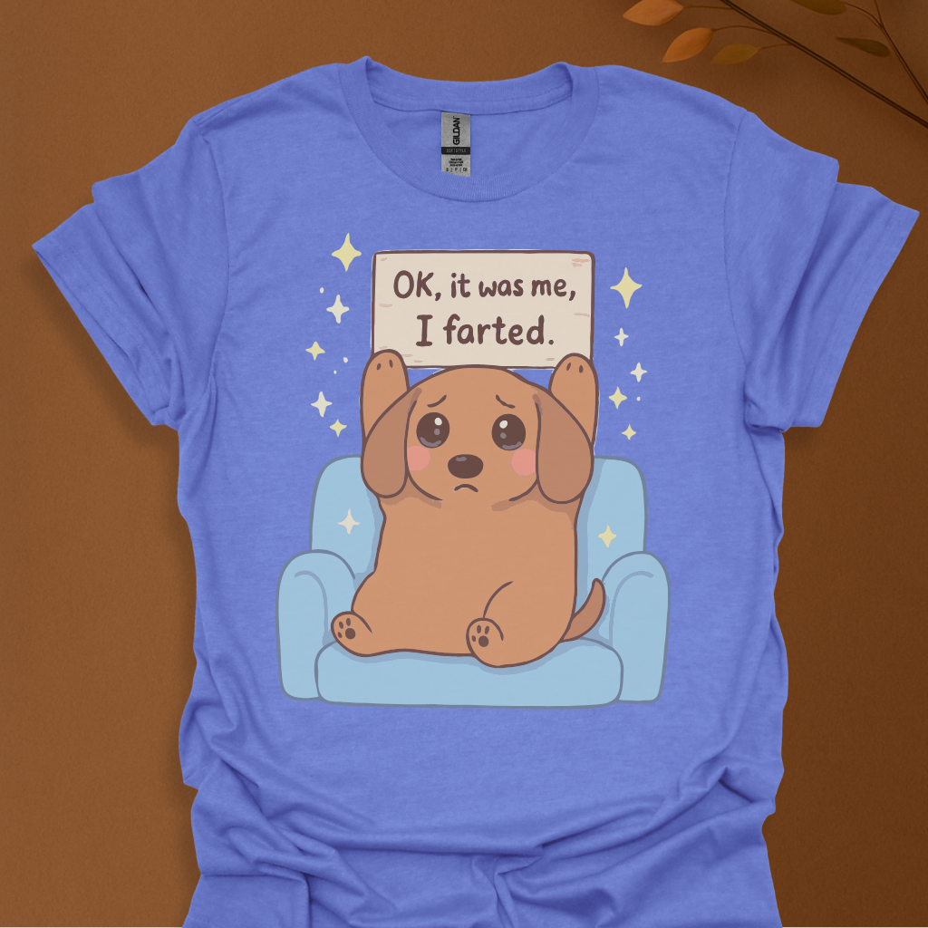 I Farted Dog Confession T-Shirt