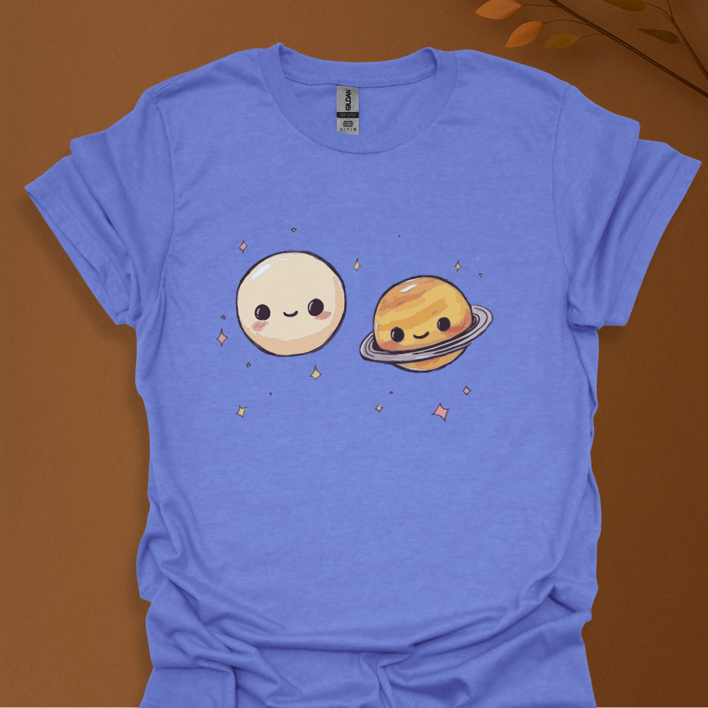 Kawaii Planet Pair T-Shirt