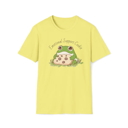 Emotional Support Cookie Frog T-Shirt